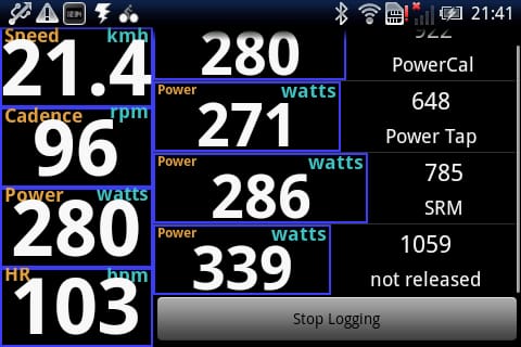 パワーメーター比較のためのアプリが存在したが、今はDLできないようだ