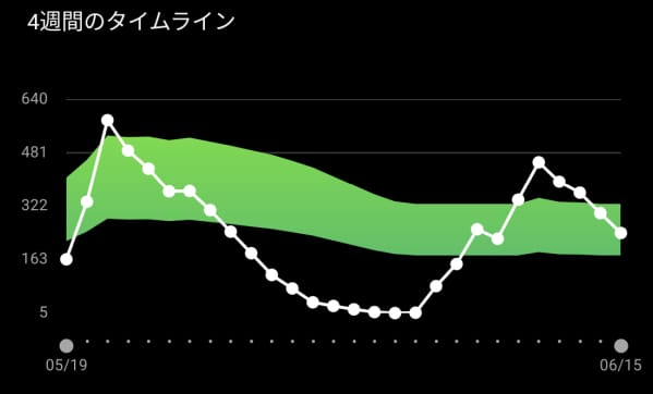 手術前1週間前から手術2週間後の短期負荷