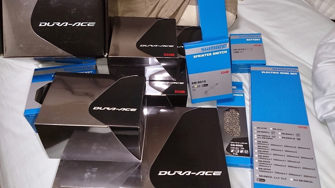 9070デュラエース組付け①