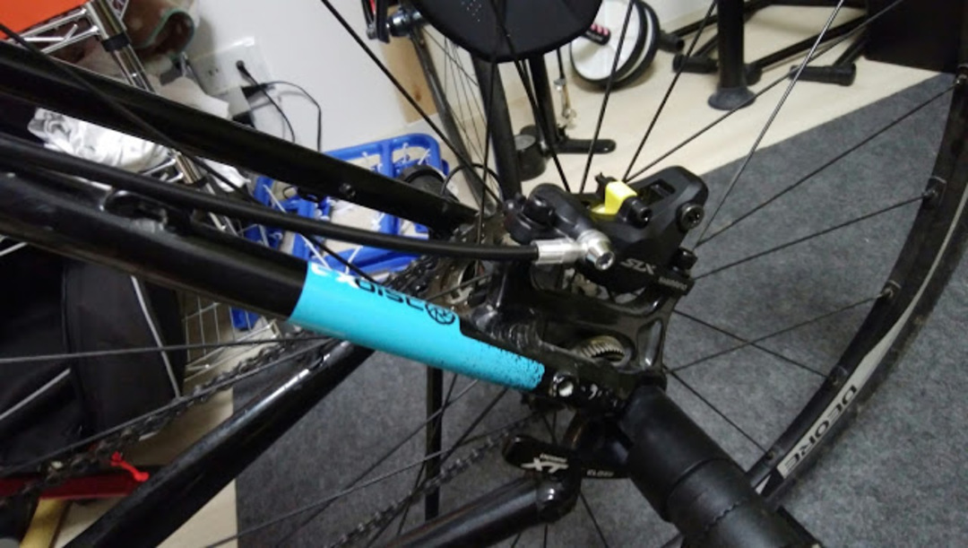 ロード油圧STI ST-R785にMTB用のブレーキで油圧CXを組んでみた