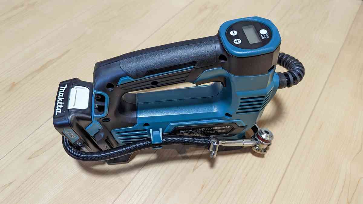 MAKITAの電動ポンプMP100DSH購入、ヒラメヘッドを装着して