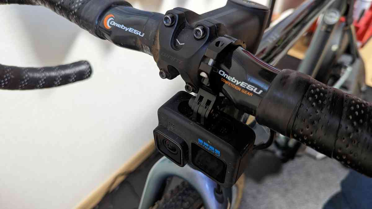 シクロクロスのログをスマートウォッチで取ってハンドルをスッキリさせる