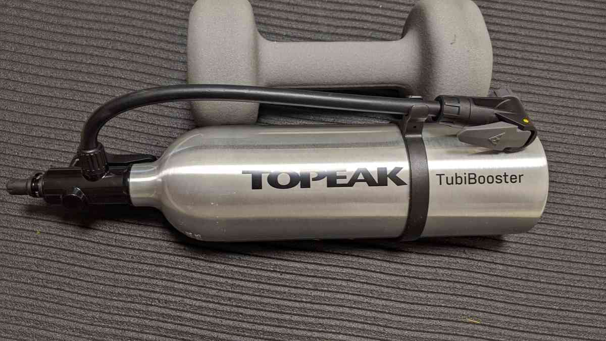 ヒラメヘッドと組み合わせられるチューブレスタンクTubibooster X