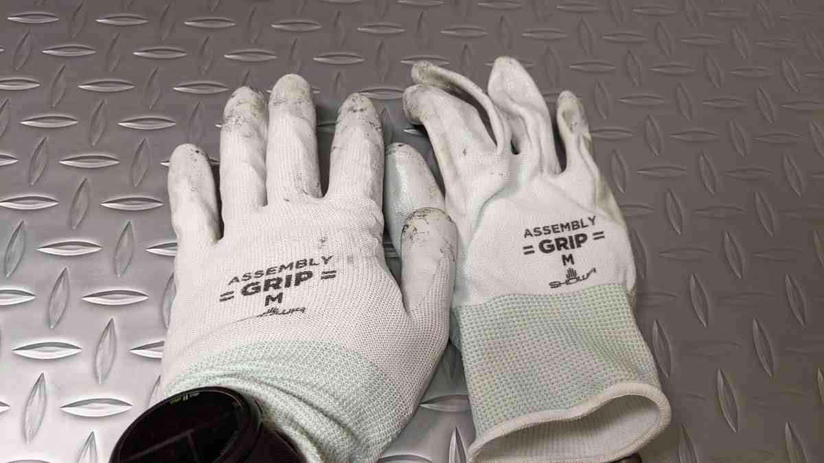 ツールチェストで作業エリアすっきり化／ショーワグローブNo.370とAmazonギフトボックス