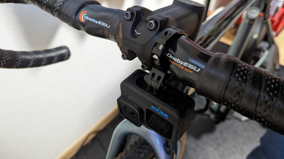 シクロクロスのログをスマートウォッチで取ってハンドルをスッキリさせる