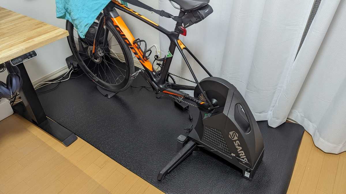 Saris H3ダイレクトドライブ・スマートトレーナー 圧倒的な安定感と高精度な負荷変動