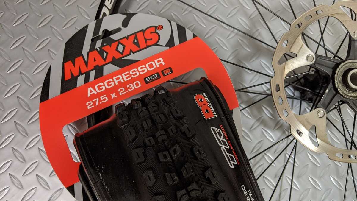 Maxxis AggressorのDDバージョンを使ってみた