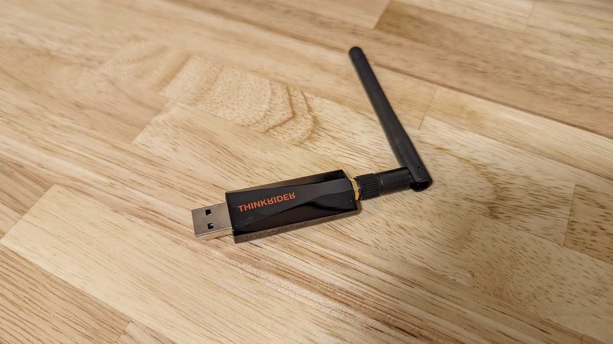 Thinkriderのアンテナ付きANT+ドングルで通信落車を防ぐ