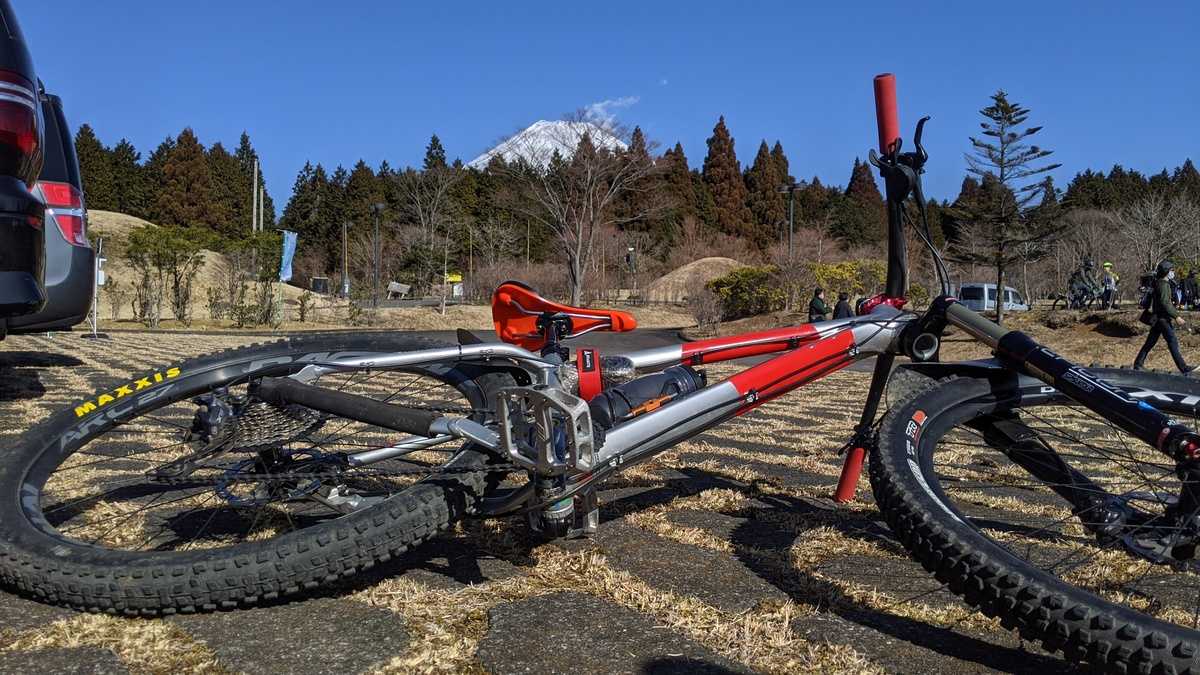 Fujiyama Power-line Trailに行ってきました