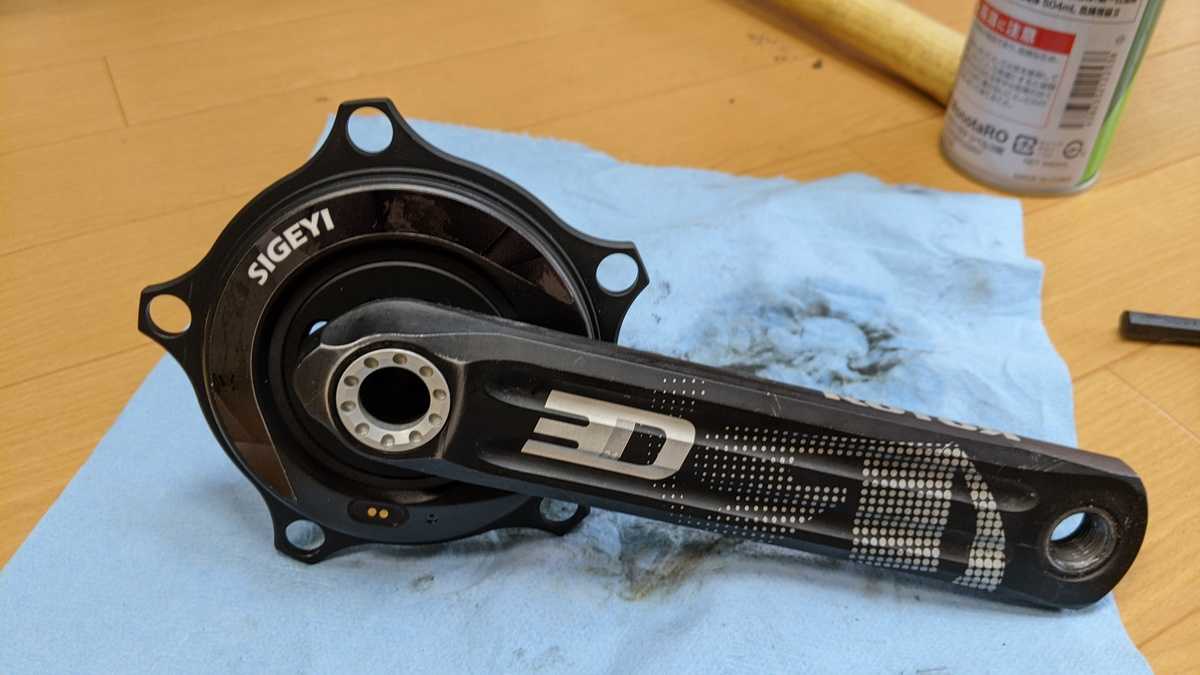 中華パワーメーターインプレ第2弾 SIGEYI AXO(ROTOR110-24)インプレ