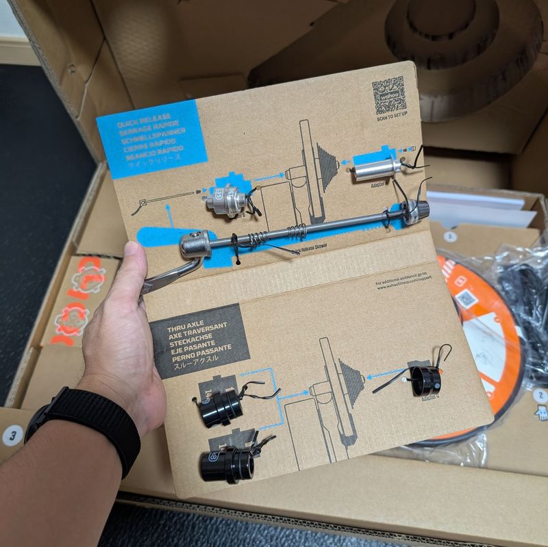 エンドキャップは利用イメージが付きやすい状態で梱包